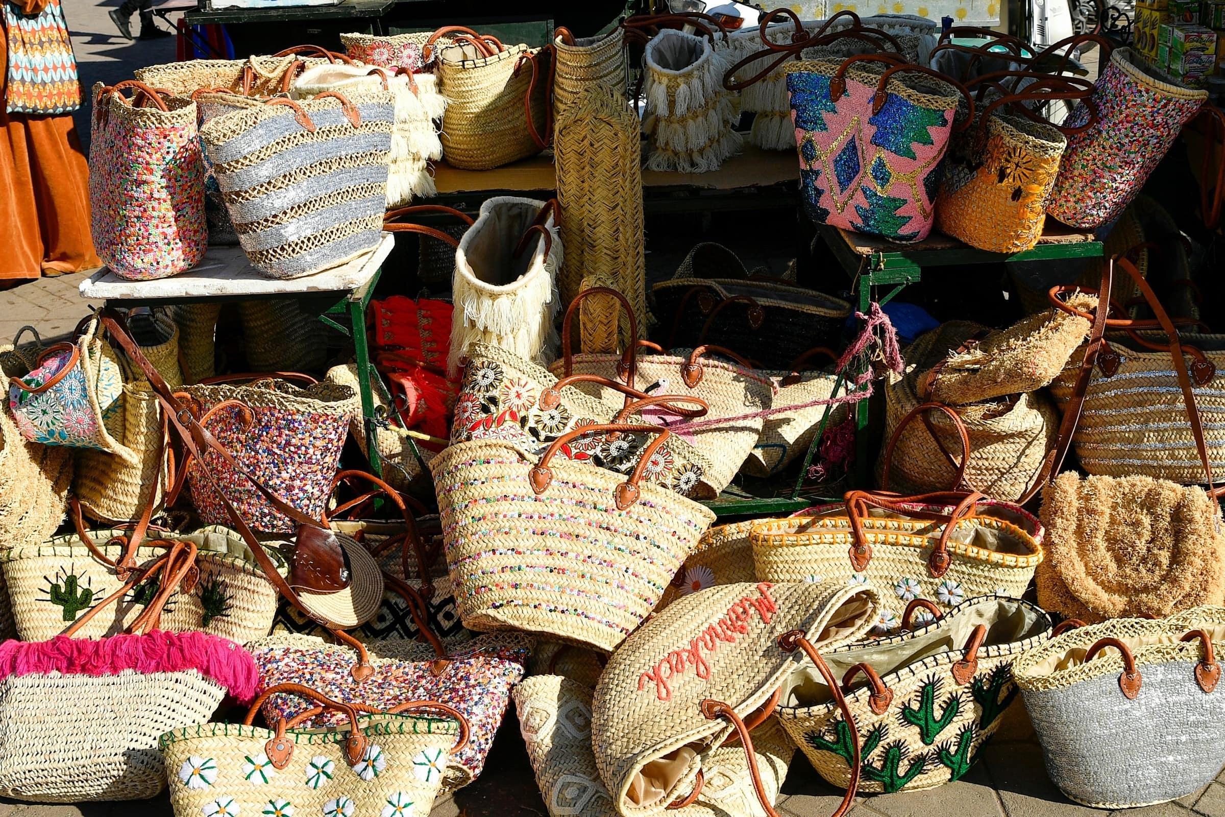 Atelier de broderie à Marrakech