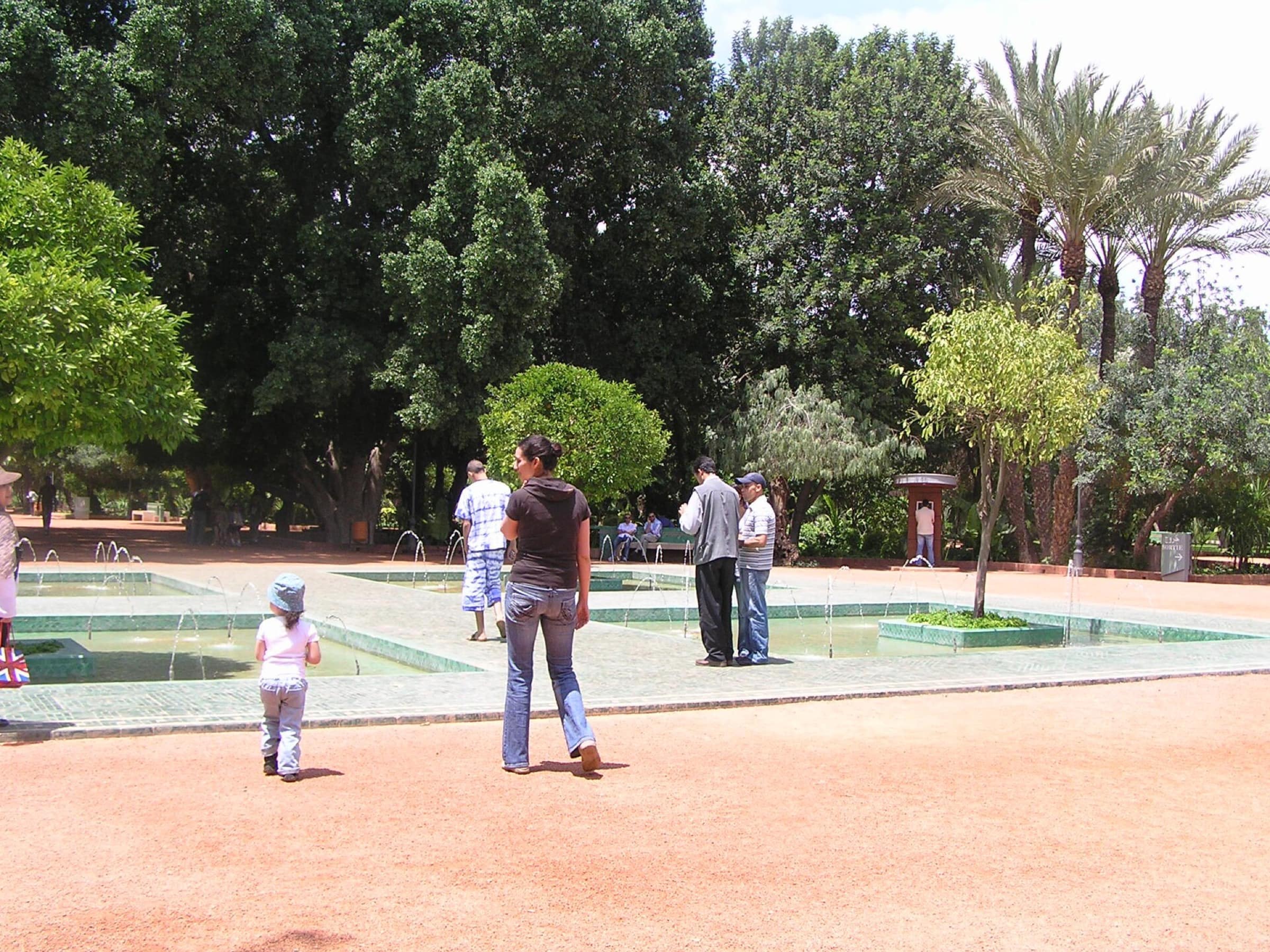 Les bassins et fontaines