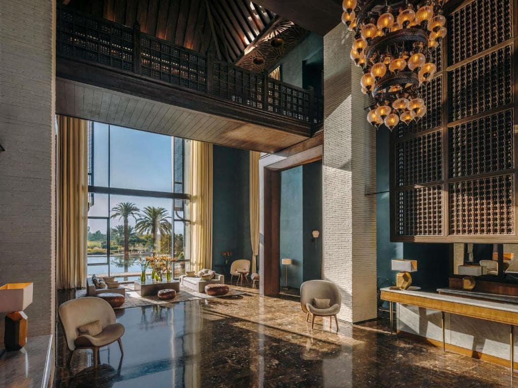 Le grand salon, sous double hauteur