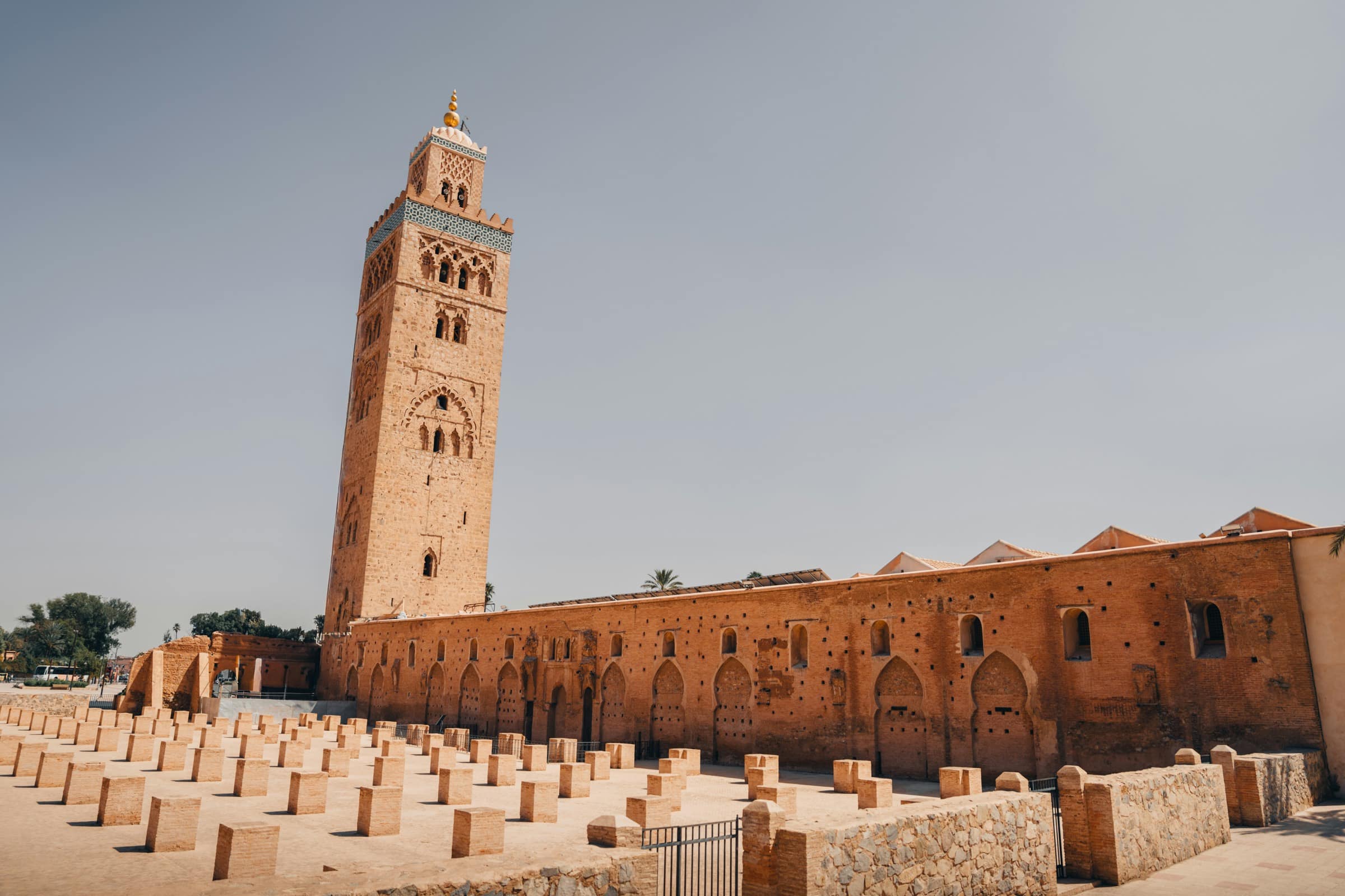 Les vestiges de la première mosquée