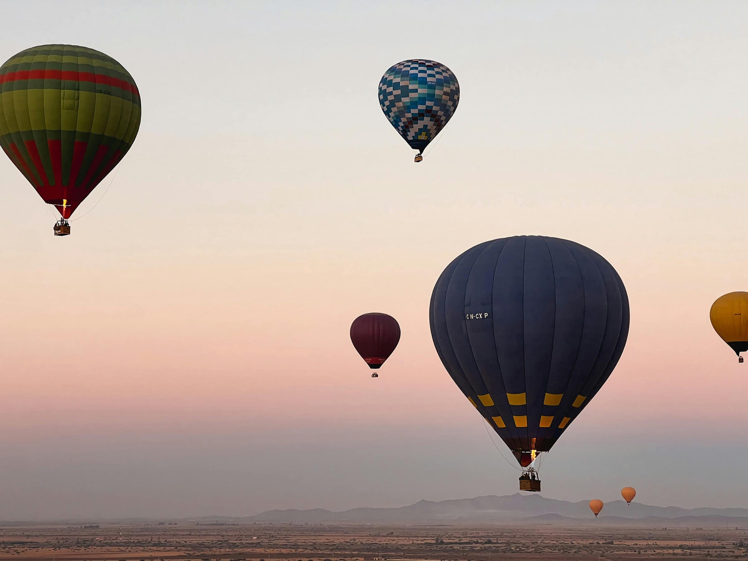 Vol en montgolfière à Marrakech