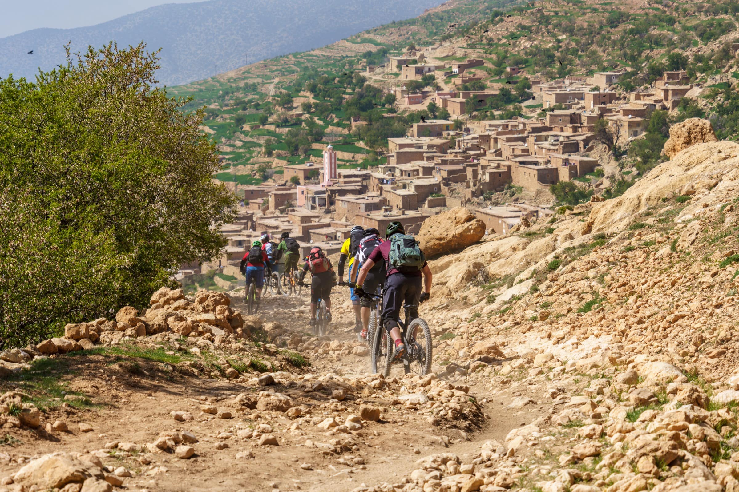 VTT et e-bike dans l'Atlas